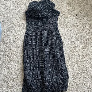 Banana republic gray sweater tunic